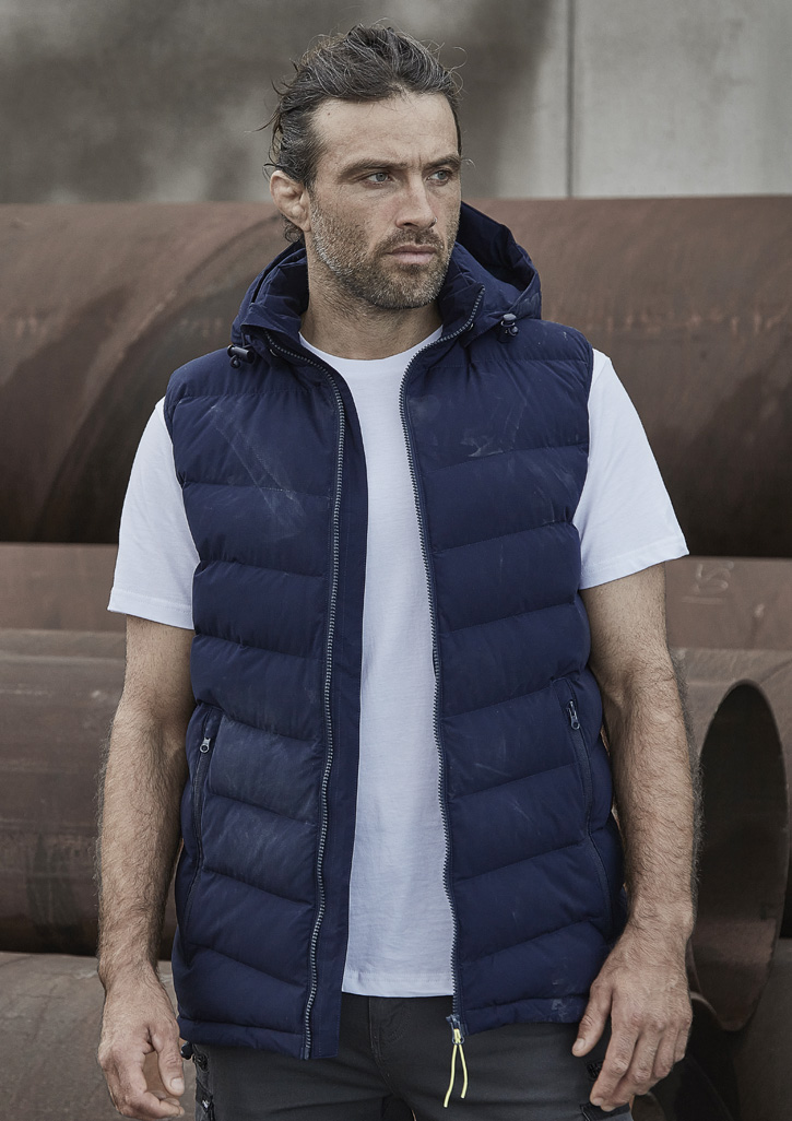 Unisex Streetworx Hooded Puffer Vest - Image 8