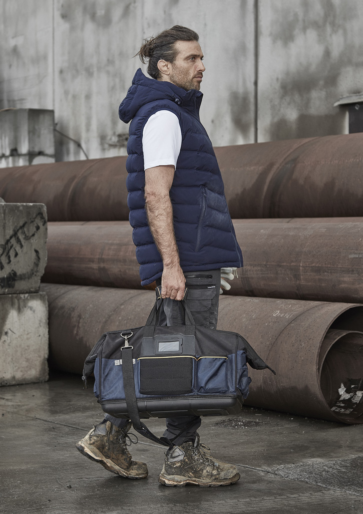 Unisex Streetworx Hooded Puffer Vest - Image 10