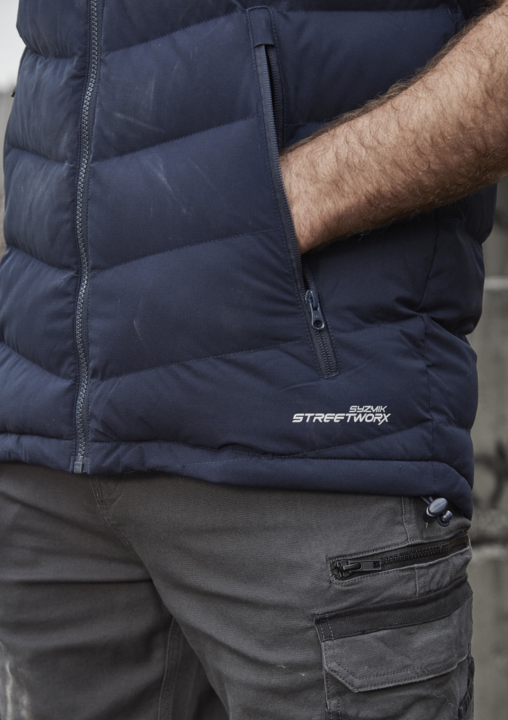 Unisex Streetworx Hooded Puffer Vest - Image 12