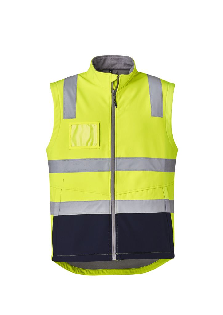 Unisex Hi Vis Softshell Vest - Image 3