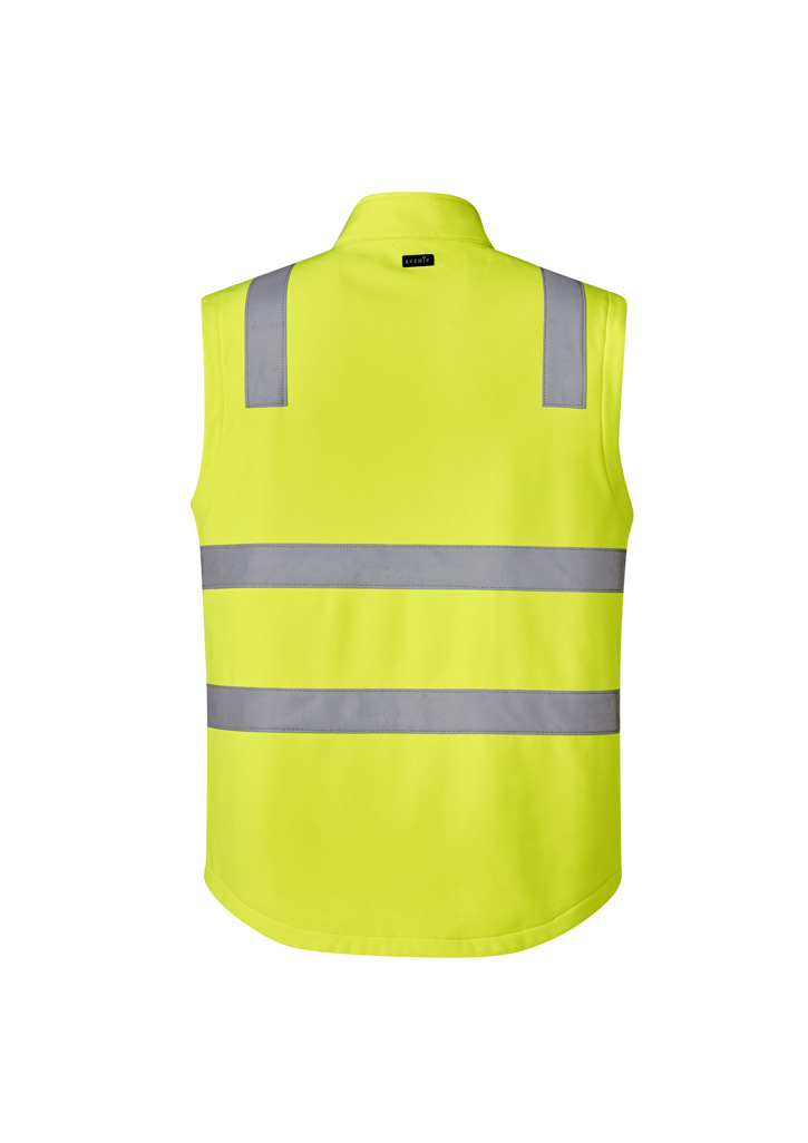 Unisex Hi Vis Softshell Vest - Image 4