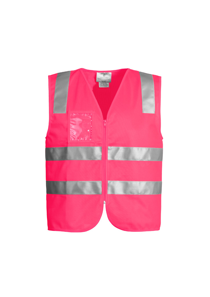 Unisex Hi Vis Zip Vest - Image 7