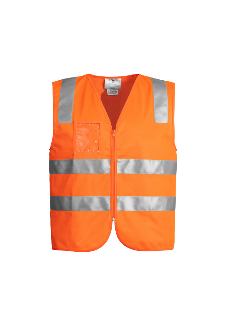 Unisex Hi Vis Zip Vest - Image 5