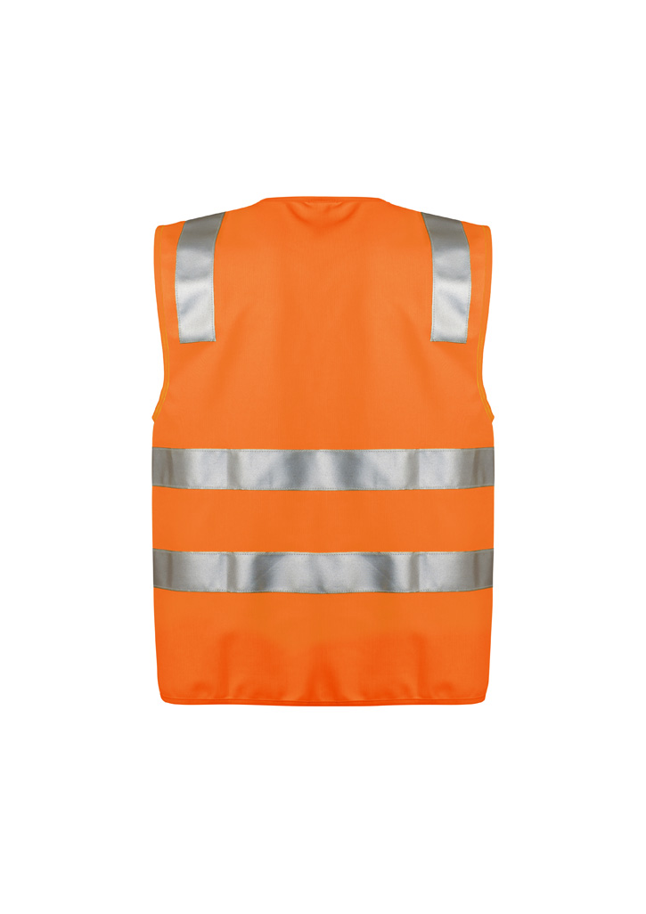 Unisex Hi Vis Zip Vest - Image 6
