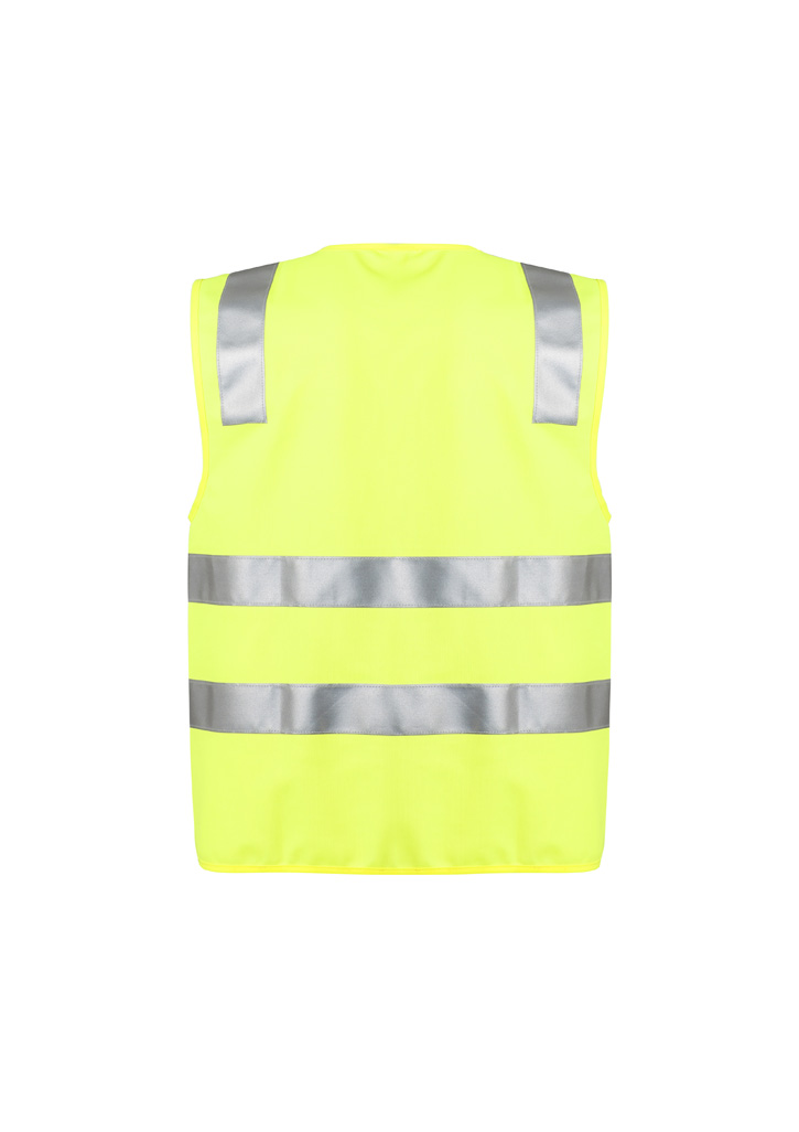 Unisex Hi Vis Zip Vest - Image 3
