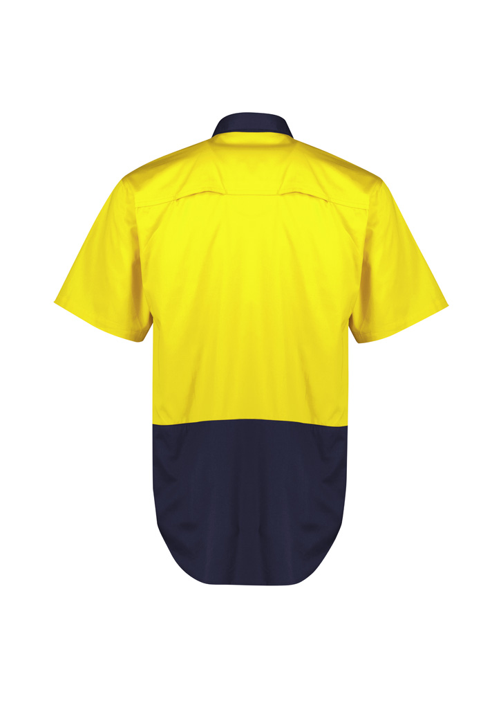 Mens Hi Vis Short Sleeve Shirt - Image 3