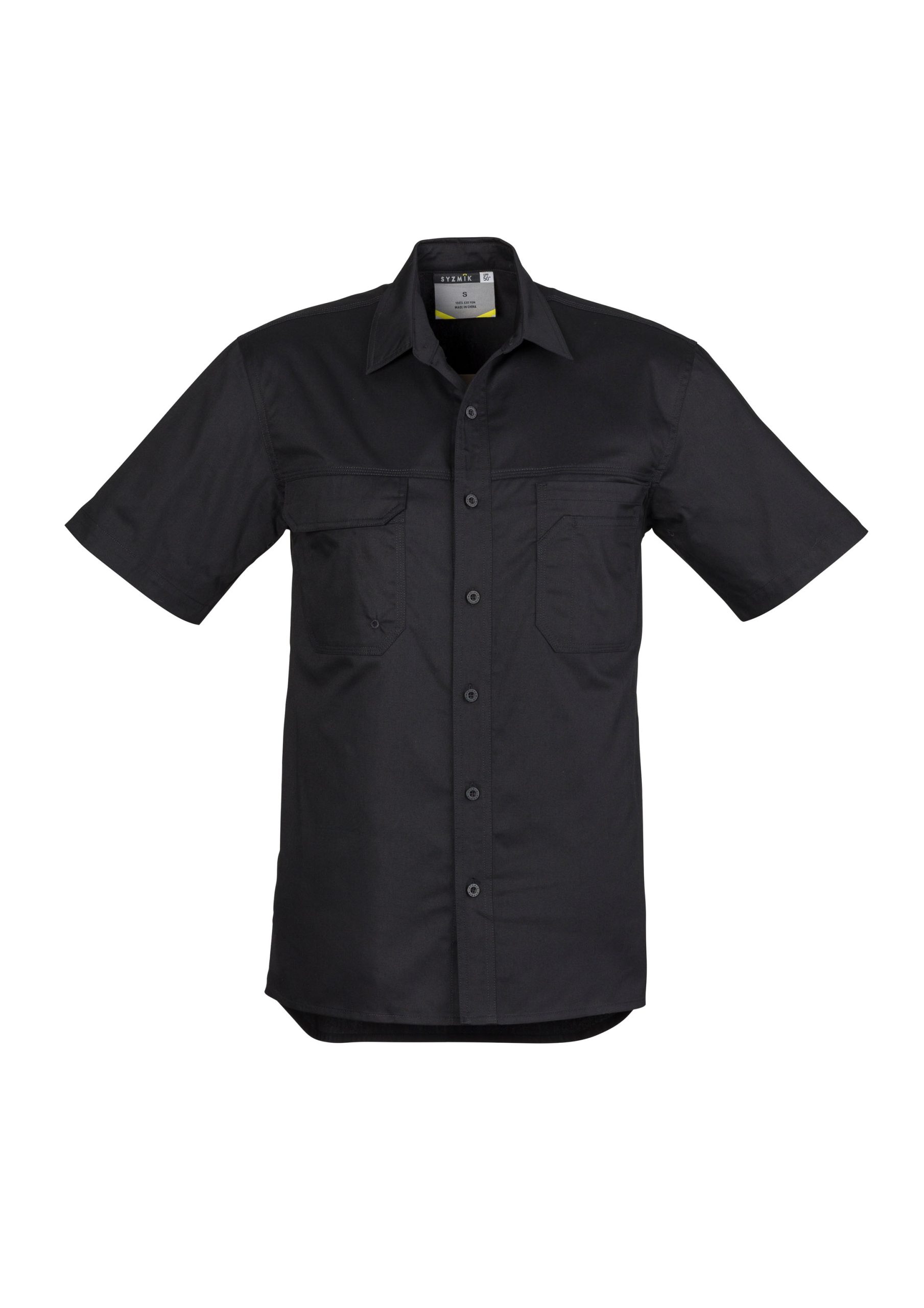 Mens Lightweight Tradie Short Sleeve Shirt - Image 2