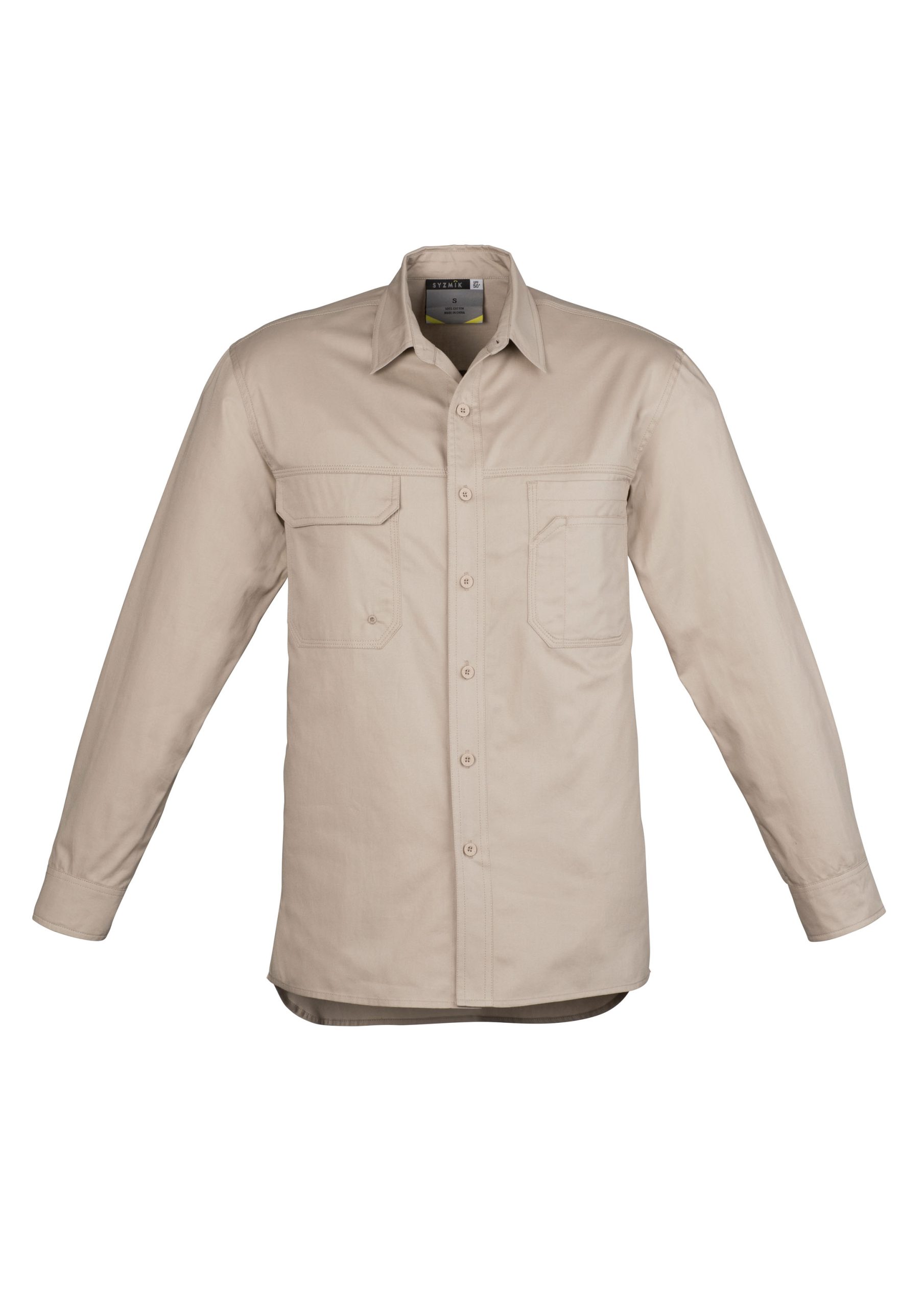 Mens Lightweight Tradie Long Sleeve Shirt - Image 4