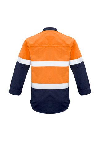 Mens FR Closed Front Hooped Taped Spliced Shirt- Clearance - Image 3