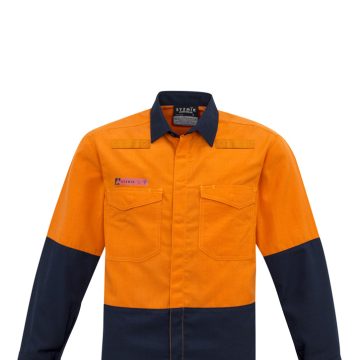 Mens Hi Vis Spliced Shirt- Clearance