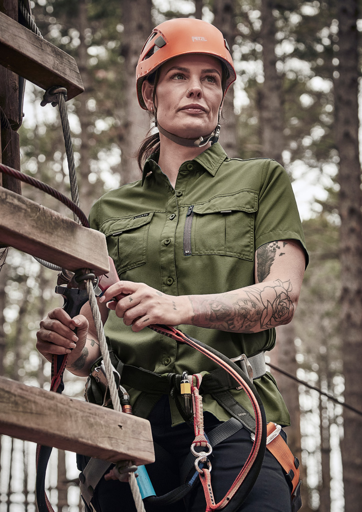 Womens Outdoor Short Sleeve Shirt - Image 27