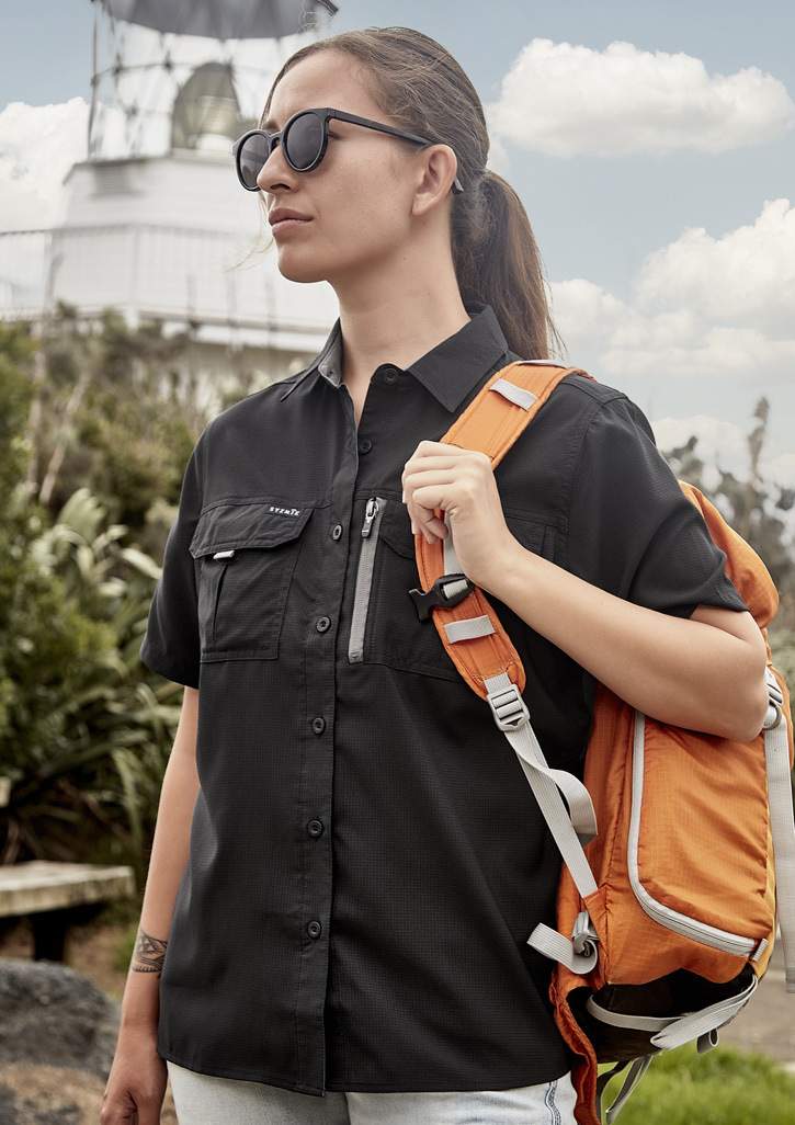 Womens Outdoor Short Sleeve Shirt - Image 17
