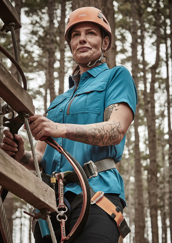 Womens Outdoor Short Sleeve Shirt - Image 3