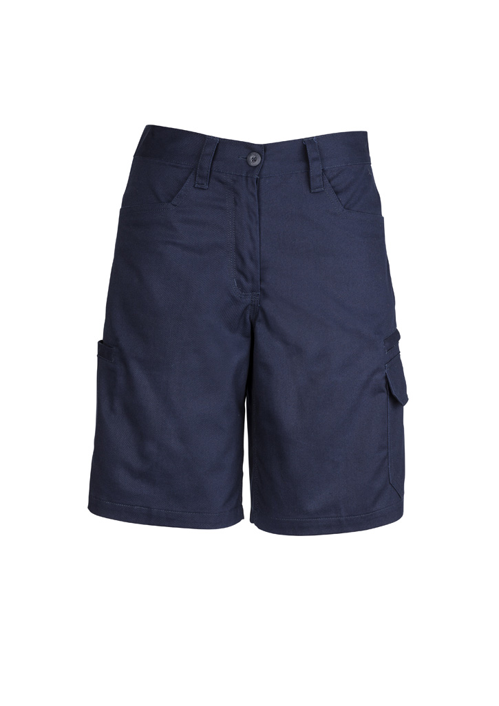 Womens Plain Utility Short - Image 4