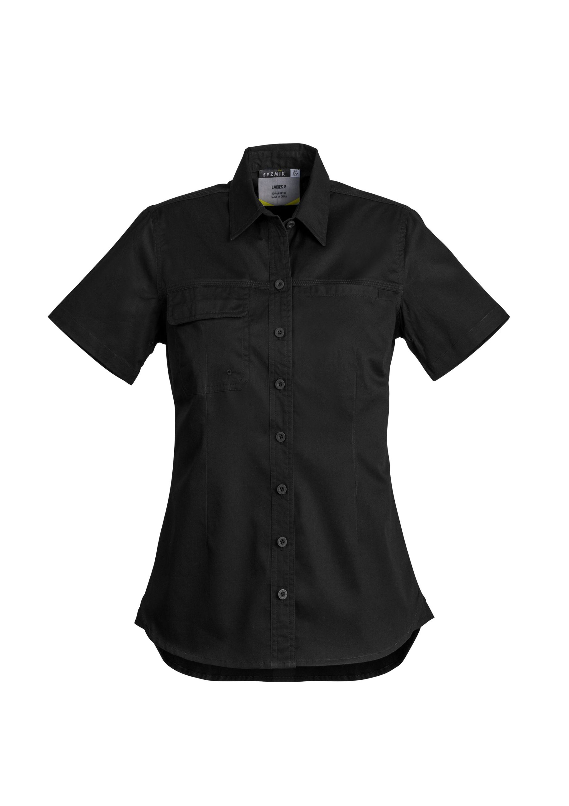 Womens Lightweight Tradie Short Sleeve Shirt - Image 2