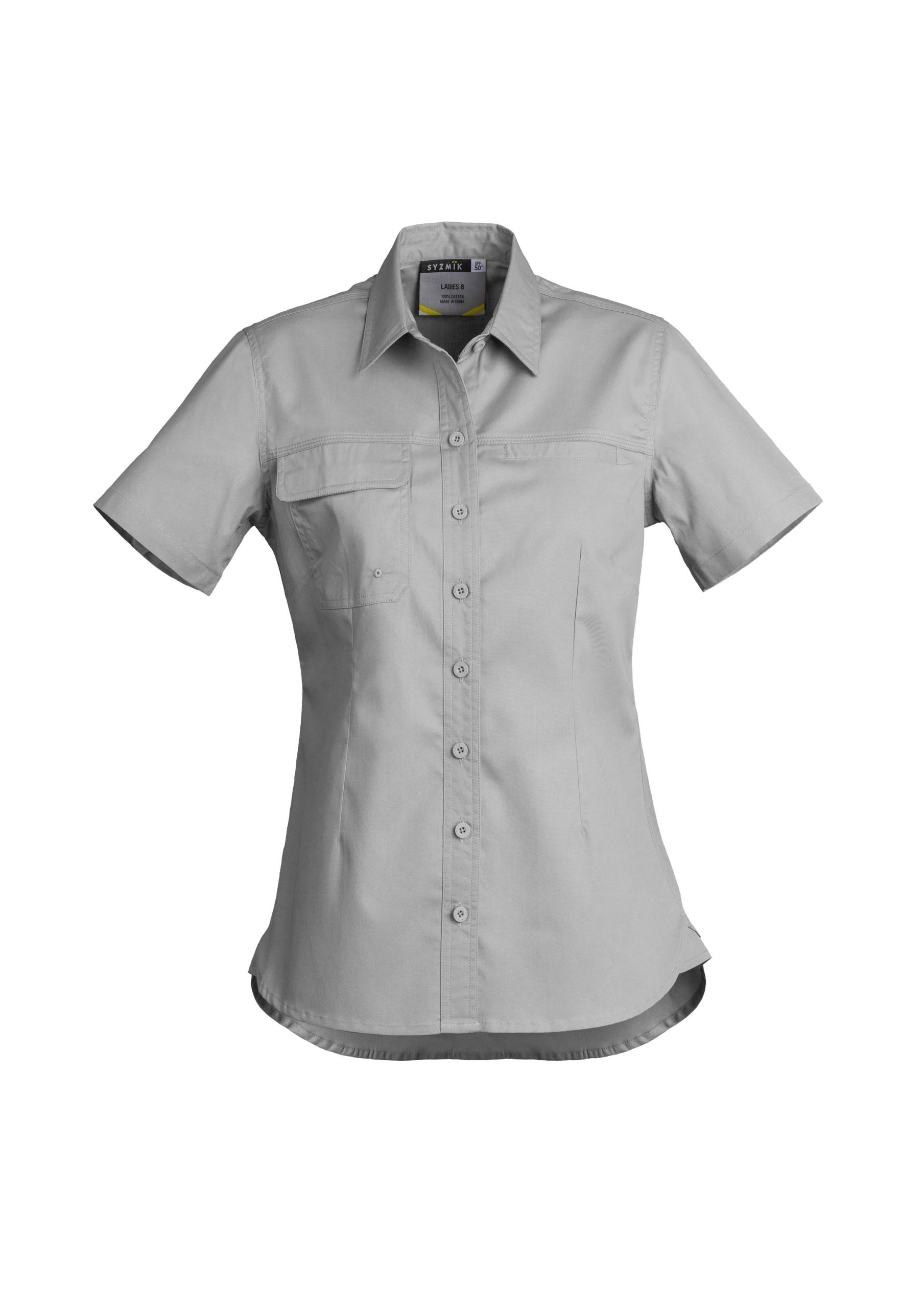 Womens Lightweight Tradie Short Sleeve Shirt - Image 12