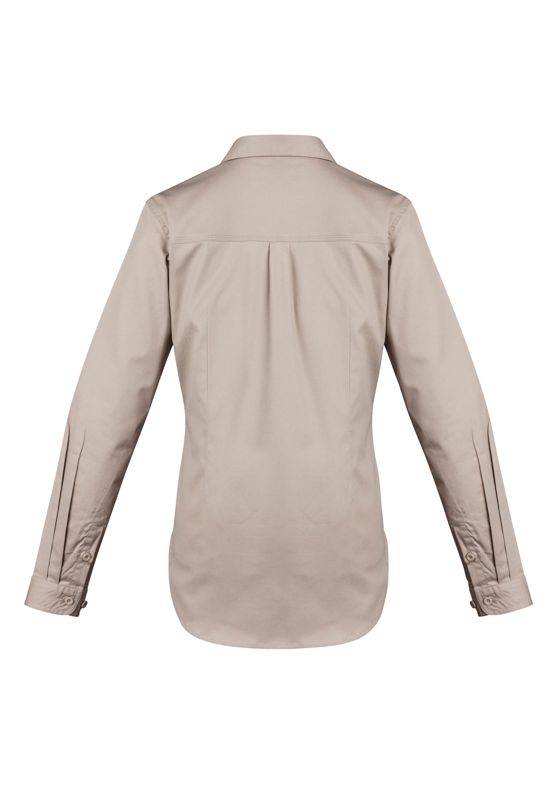 Womens Lightweight Tradie Long Sleeve Shirt - Image 3