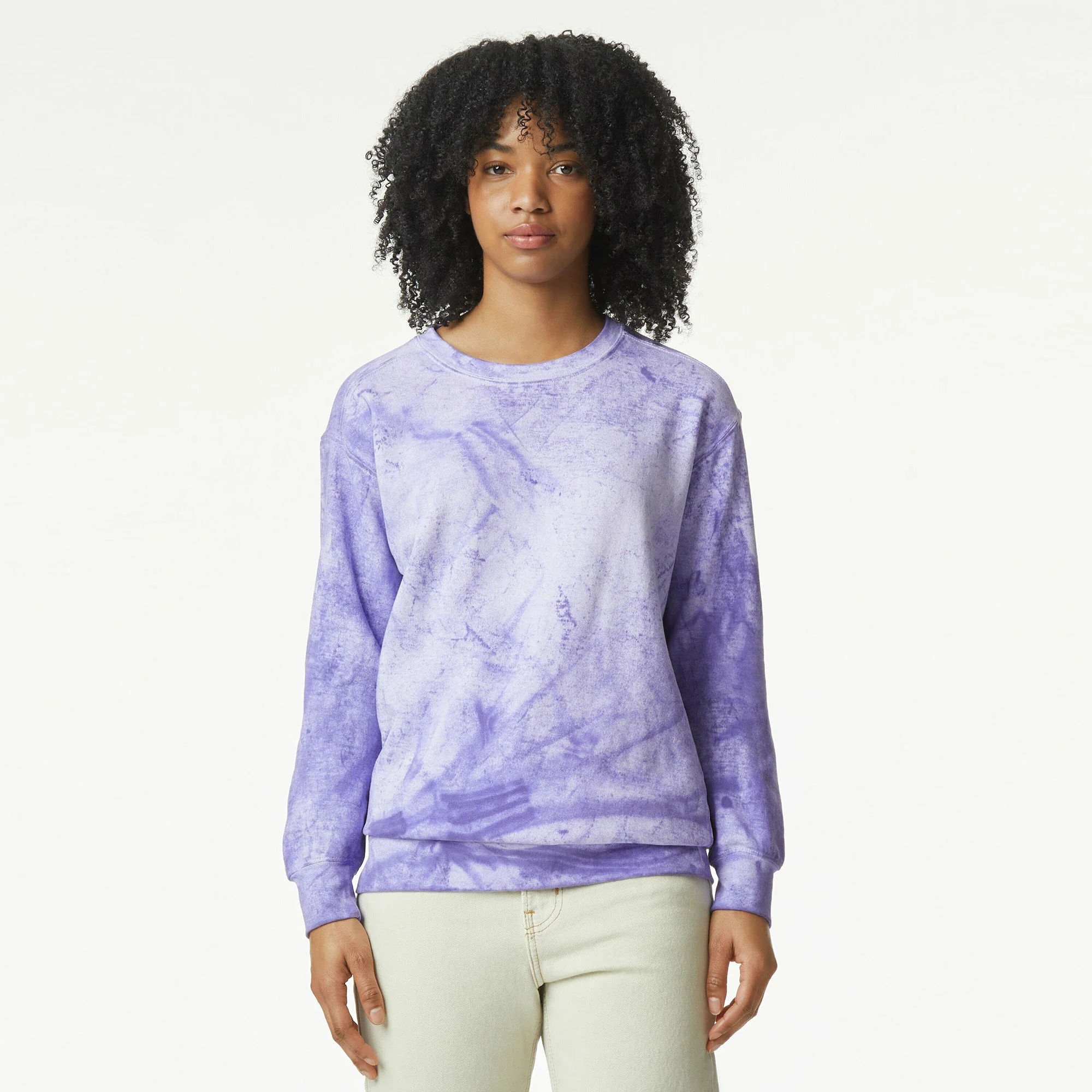 1545 Comfort Colors Adult Color Blast Crewneck Sweatshirt - Image 2