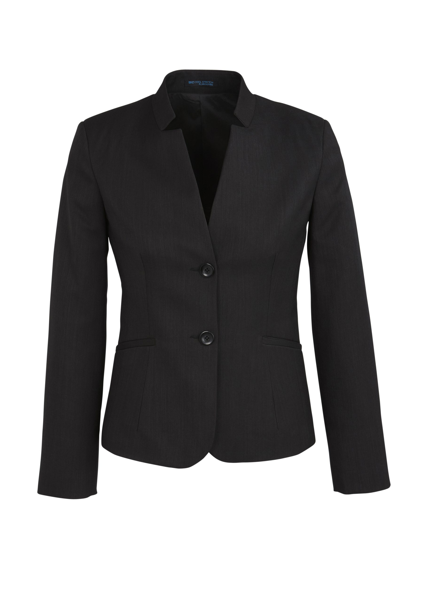 Womens Cool Stretch Short Jacket with Reverse Lapel - Image 2