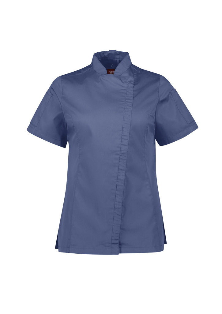 Womens Alfresco Short Sleeve Chef Jacket- Clearance