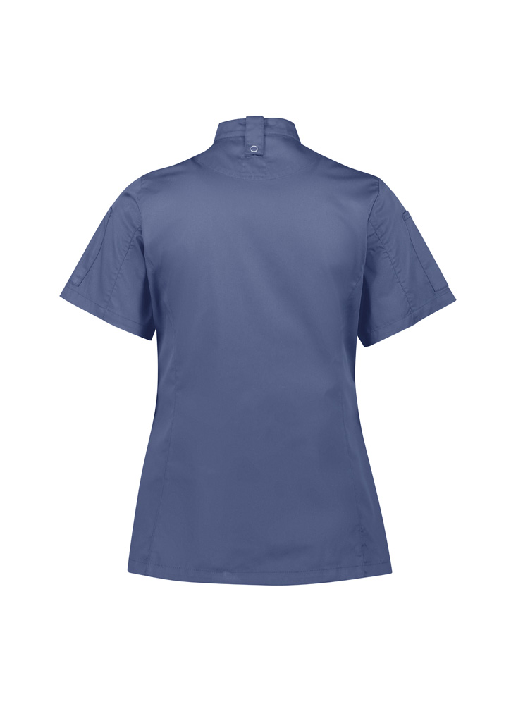 Womens Alfresco Short Sleeve Chef Jacket- Clearance - Image 3