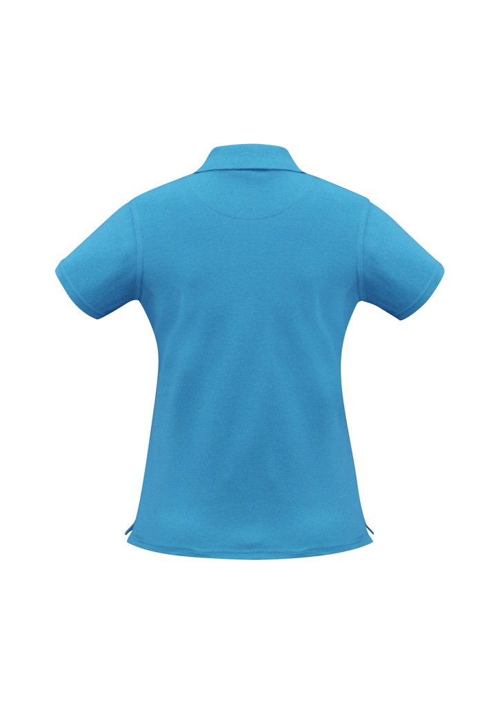 Womens Neon Short Sleeve Polo - Image 5