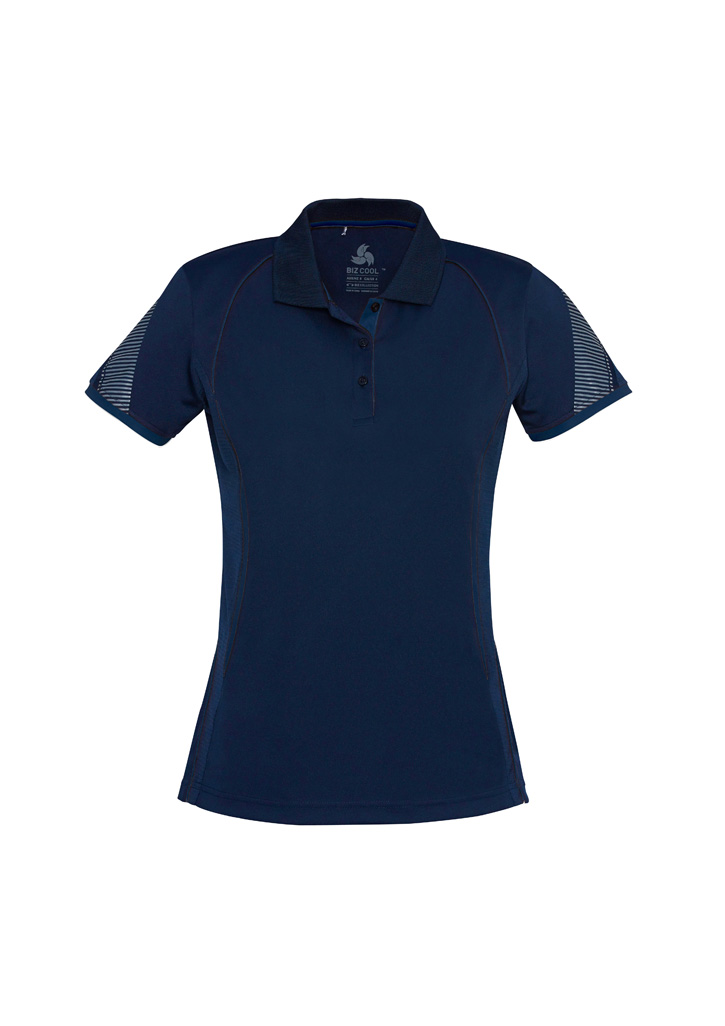 Womens Razor Short Sleeve Polo - Image 2