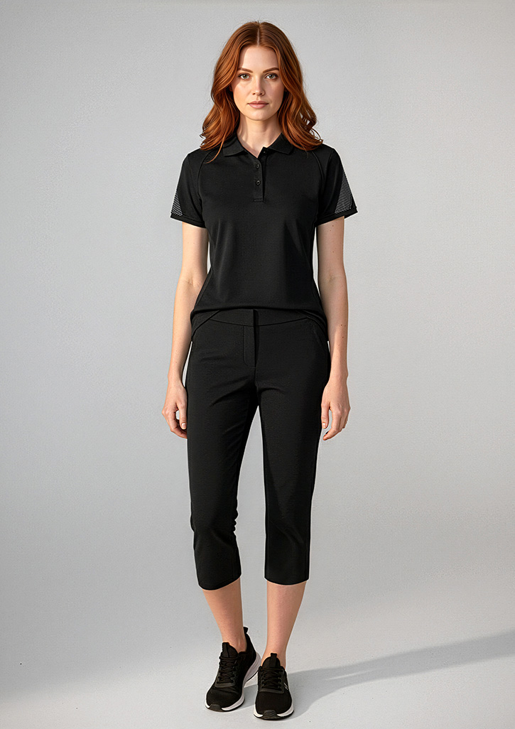 Womens Razor Short Sleeve Polo - Image 36