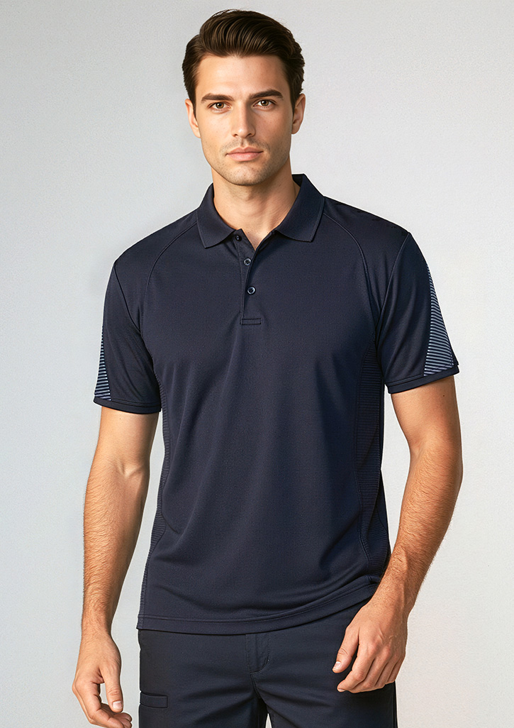 Mens Razor Short Sleeve Polo - Image 2