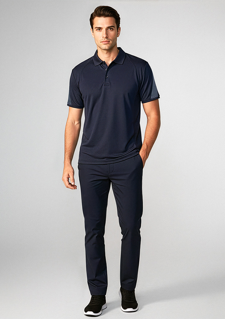 Mens Razor Short Sleeve Polo - Image 3