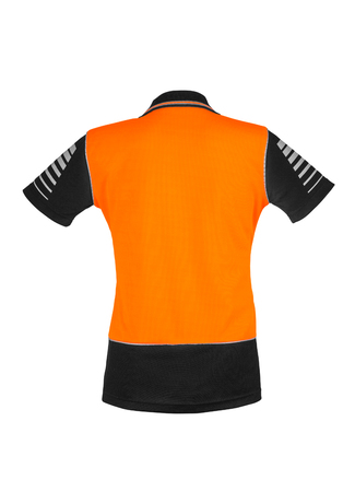 Womens Hi Vis Zone Polo - Image 7