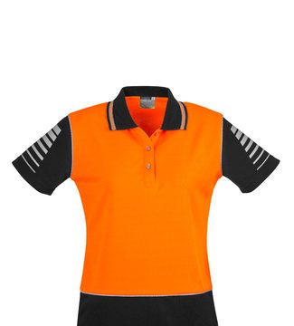 Womens Hi Vis Zone Polo- Clearance