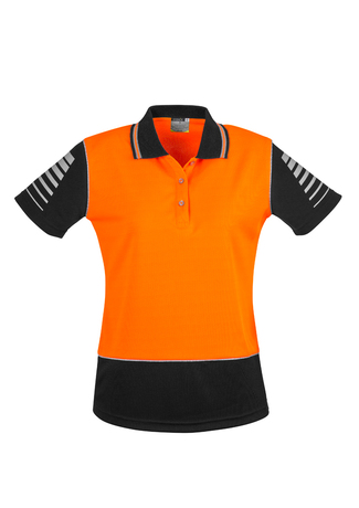 Womens Hi Vis Zone Polo - Image 6