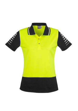 Womens Hi Vis Zone Polo - Image 8