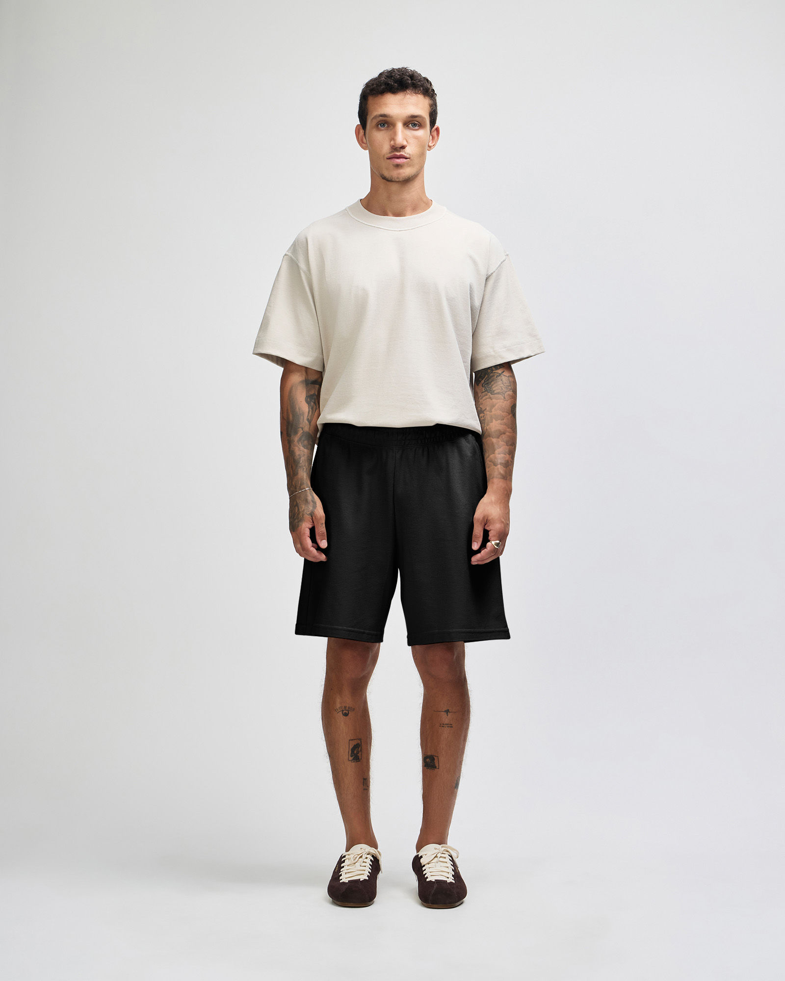 2pq American Apparel Unisex Pique Gym Shorts - Image 2