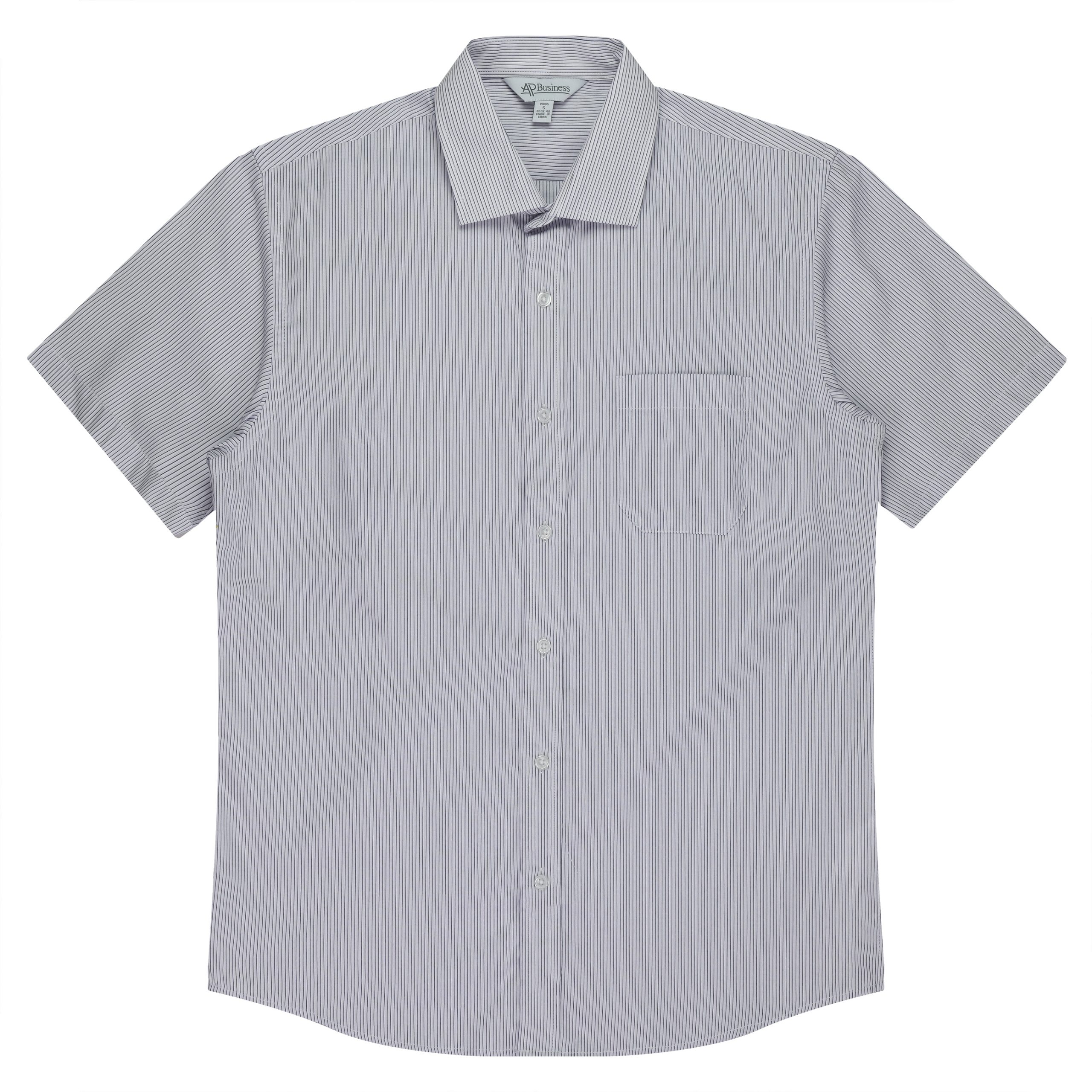 Henley Mens Shirt Short Sleeve - Clearance - Image 4
