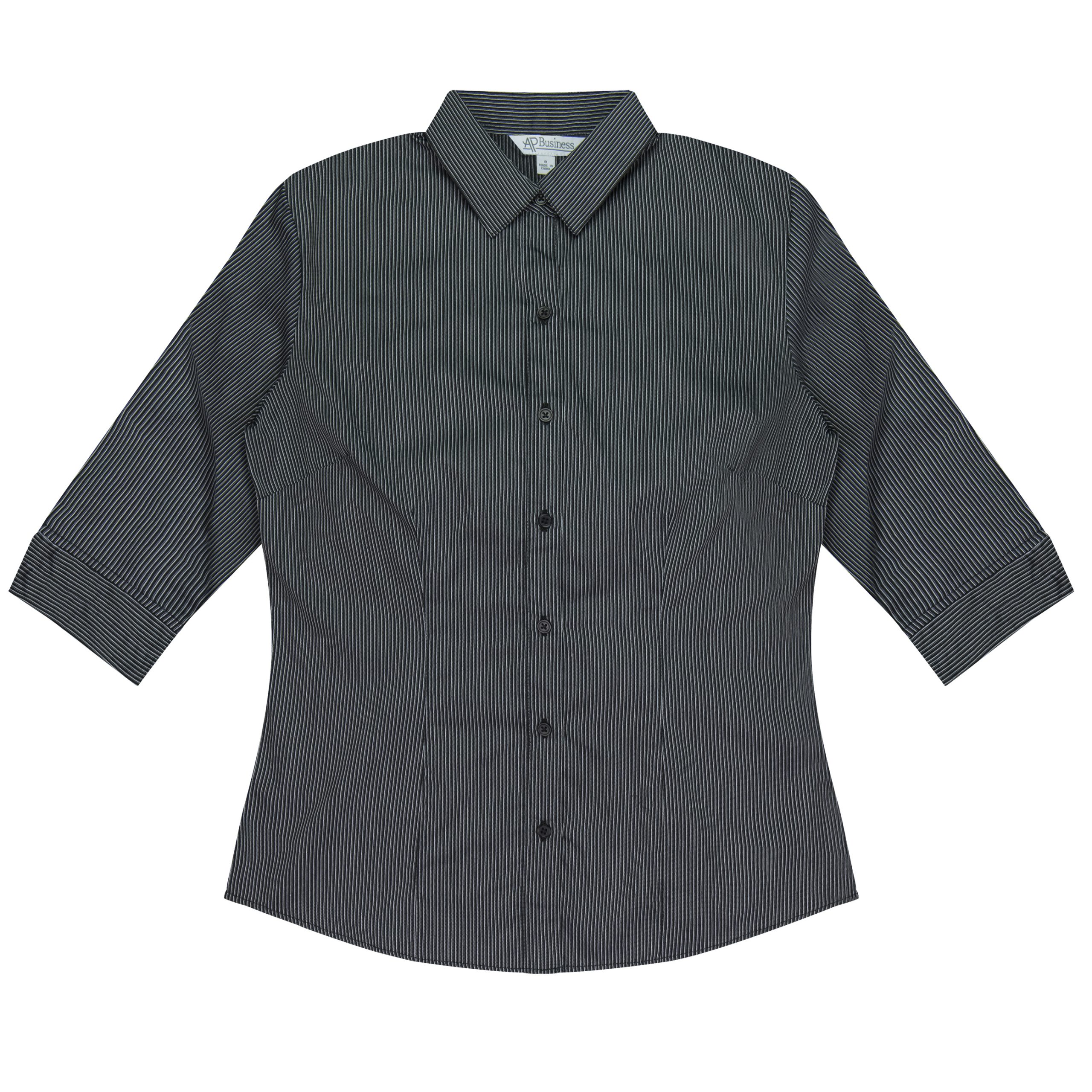 Henley Lady Shirt 3/4 Sleeve - Clearance - Image 6