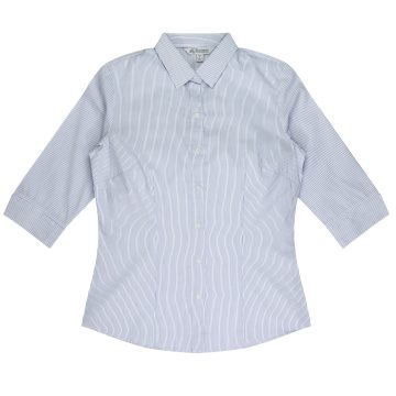 Henley Lady Shirt 3/4 Sleeve - Clearance