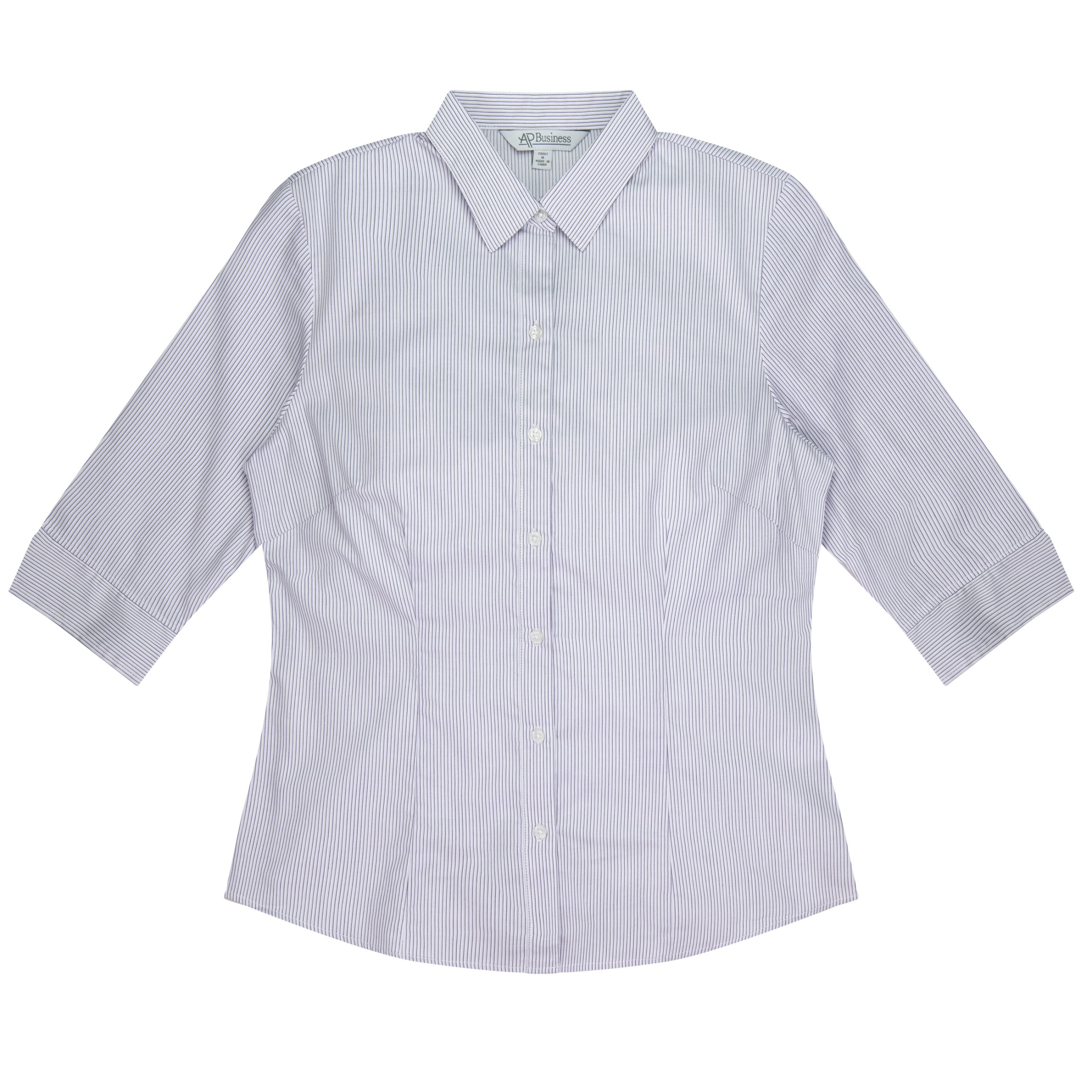 Henley Lady Shirt 3/4 Sleeve - Clearance - Image 4