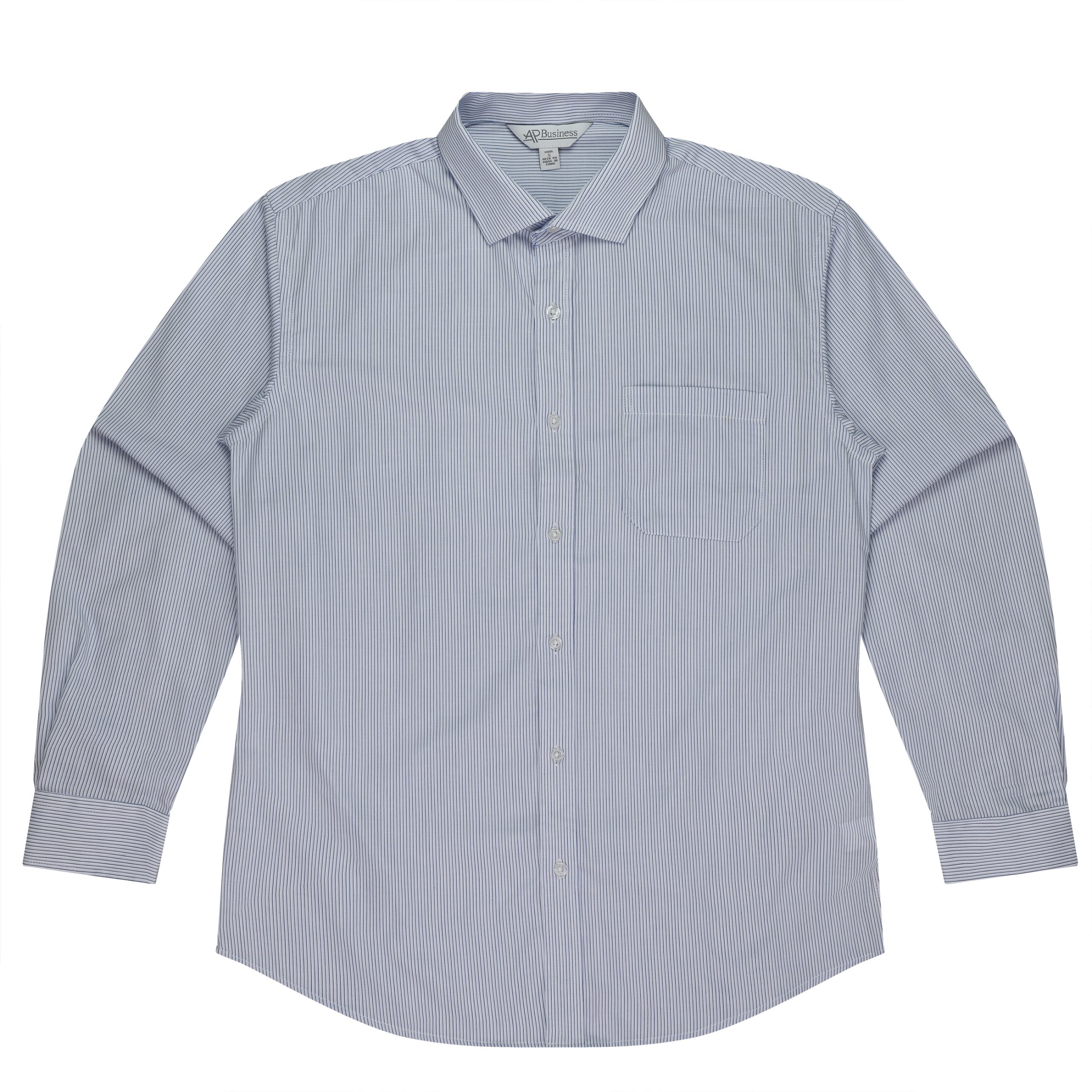 Henley Mens Shirt Long Sleeve - Clearance