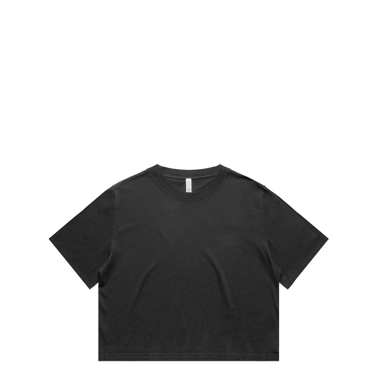 Wo's Heavy Faded Crop Tee - Image 2