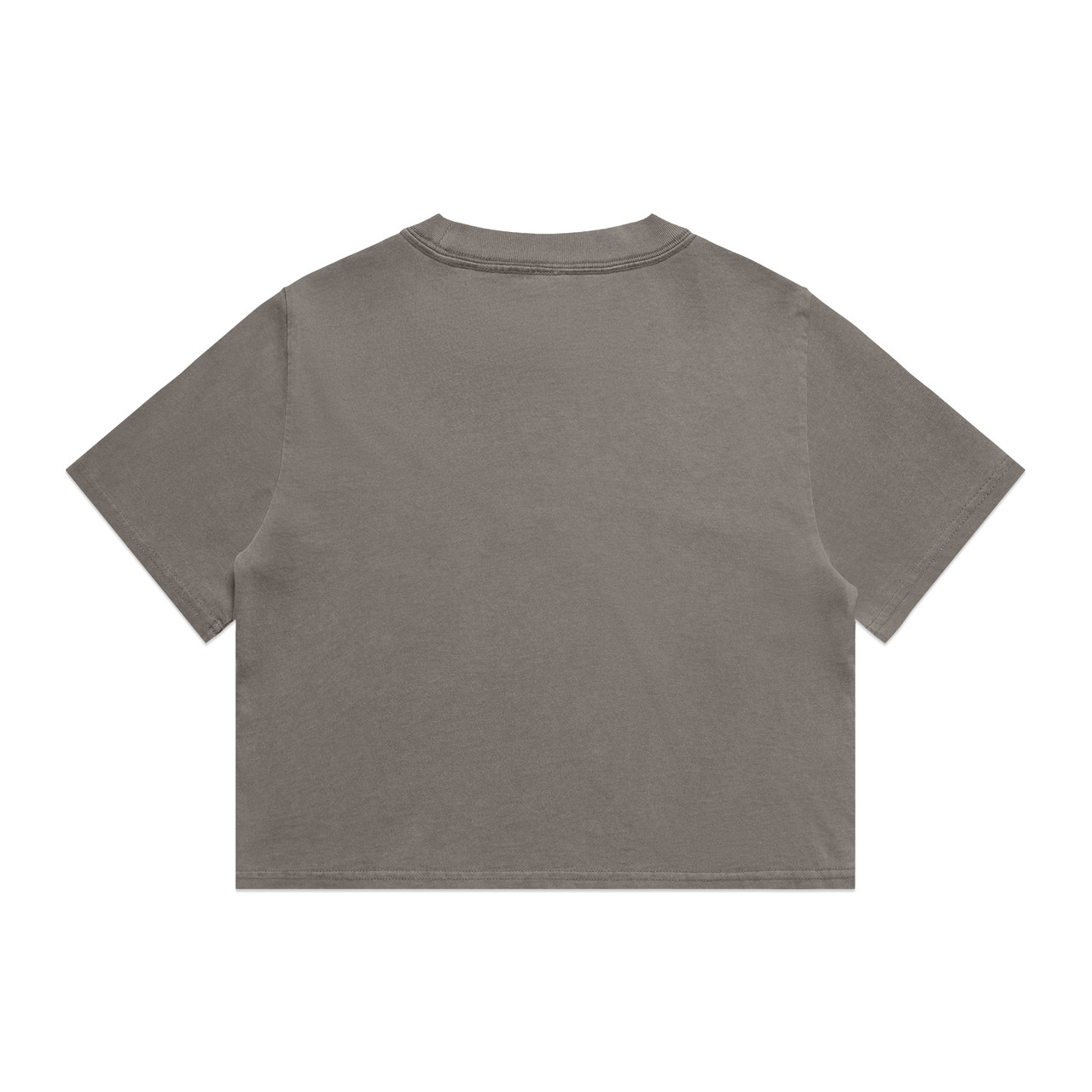 Wo's Heavy Faded Crop Tee - Image 10
