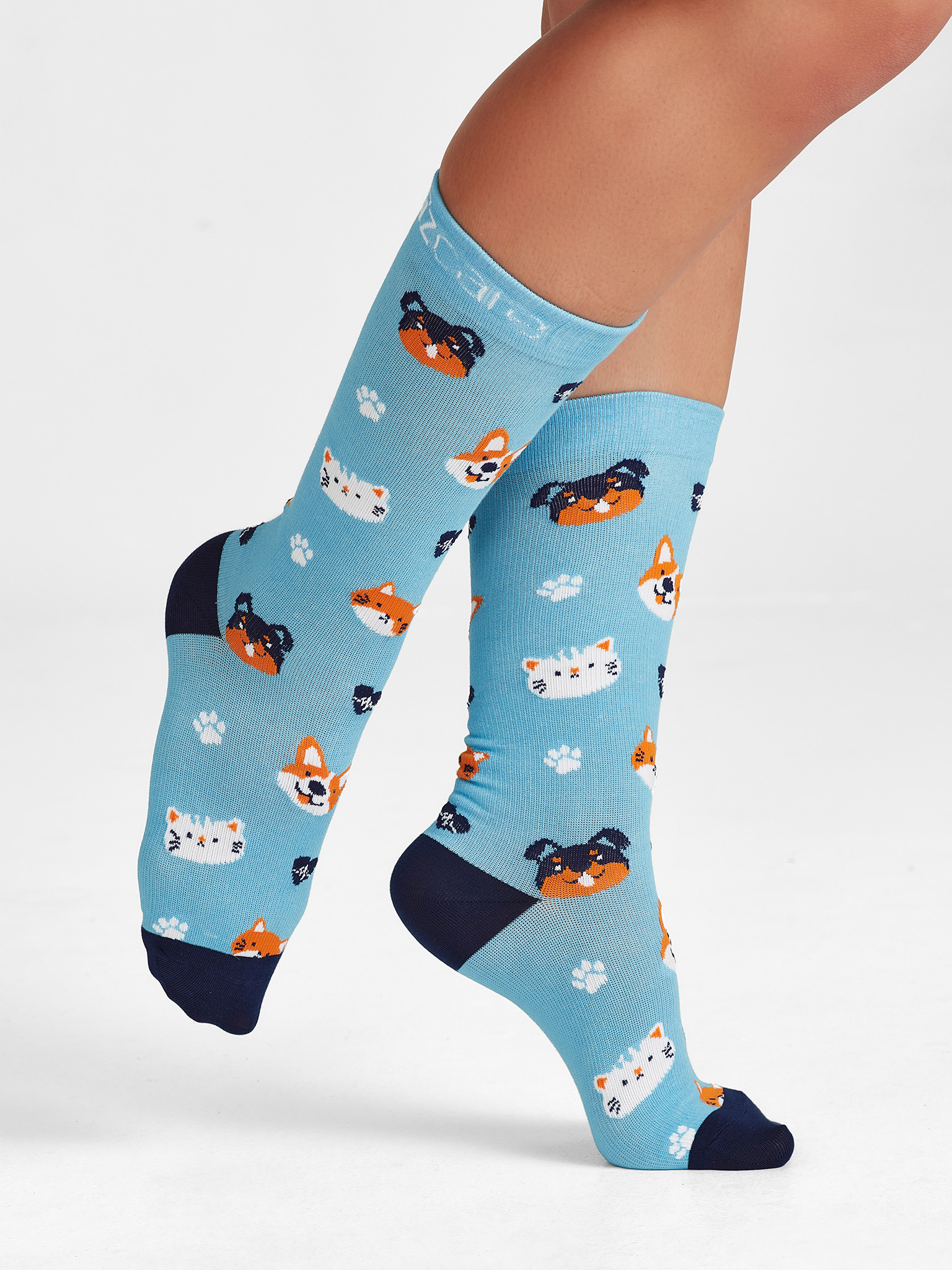Unisex Happy Feet Comfort Socks - Image 2