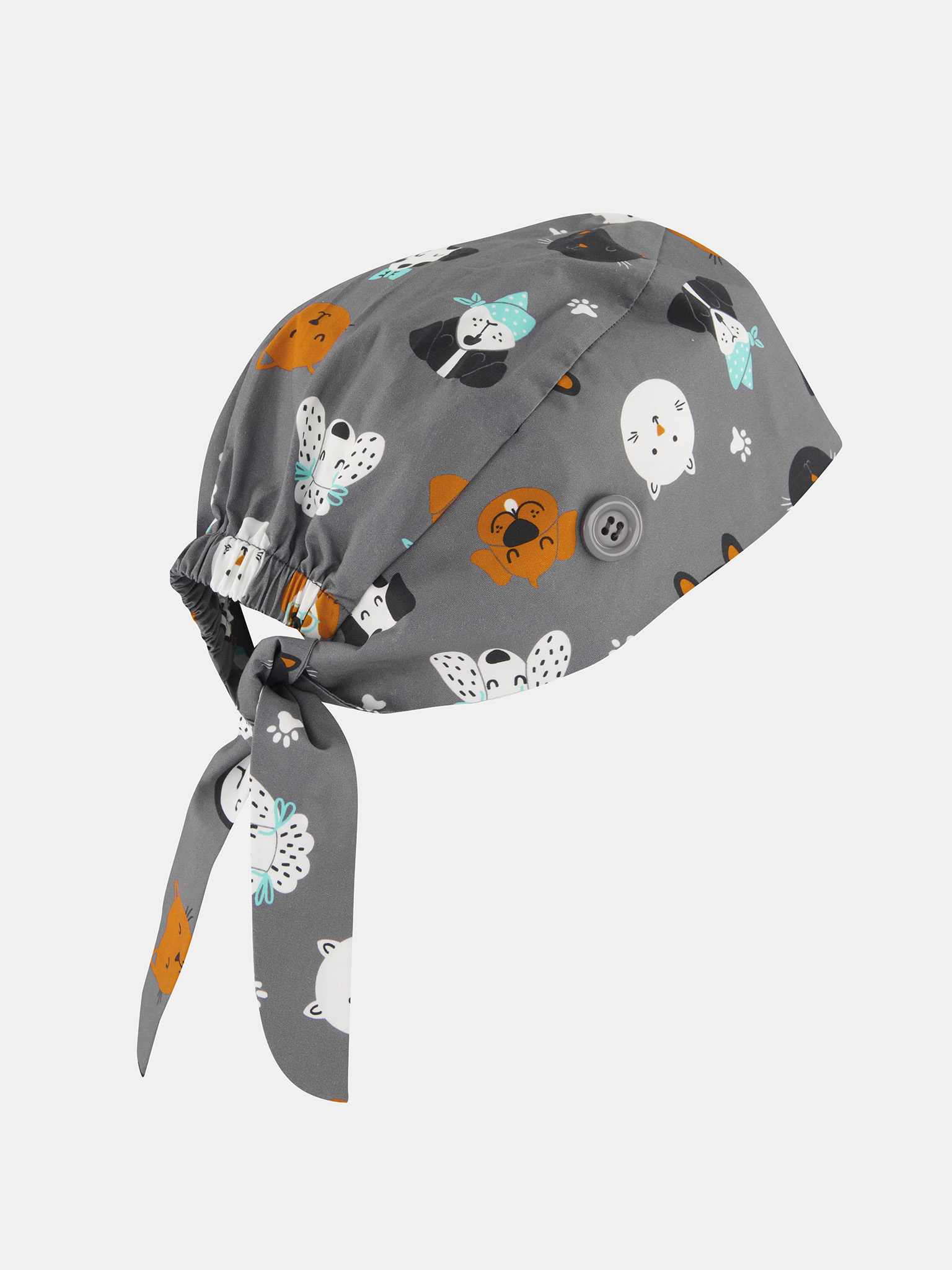Unisex Printed Scrub Cap - Image 5