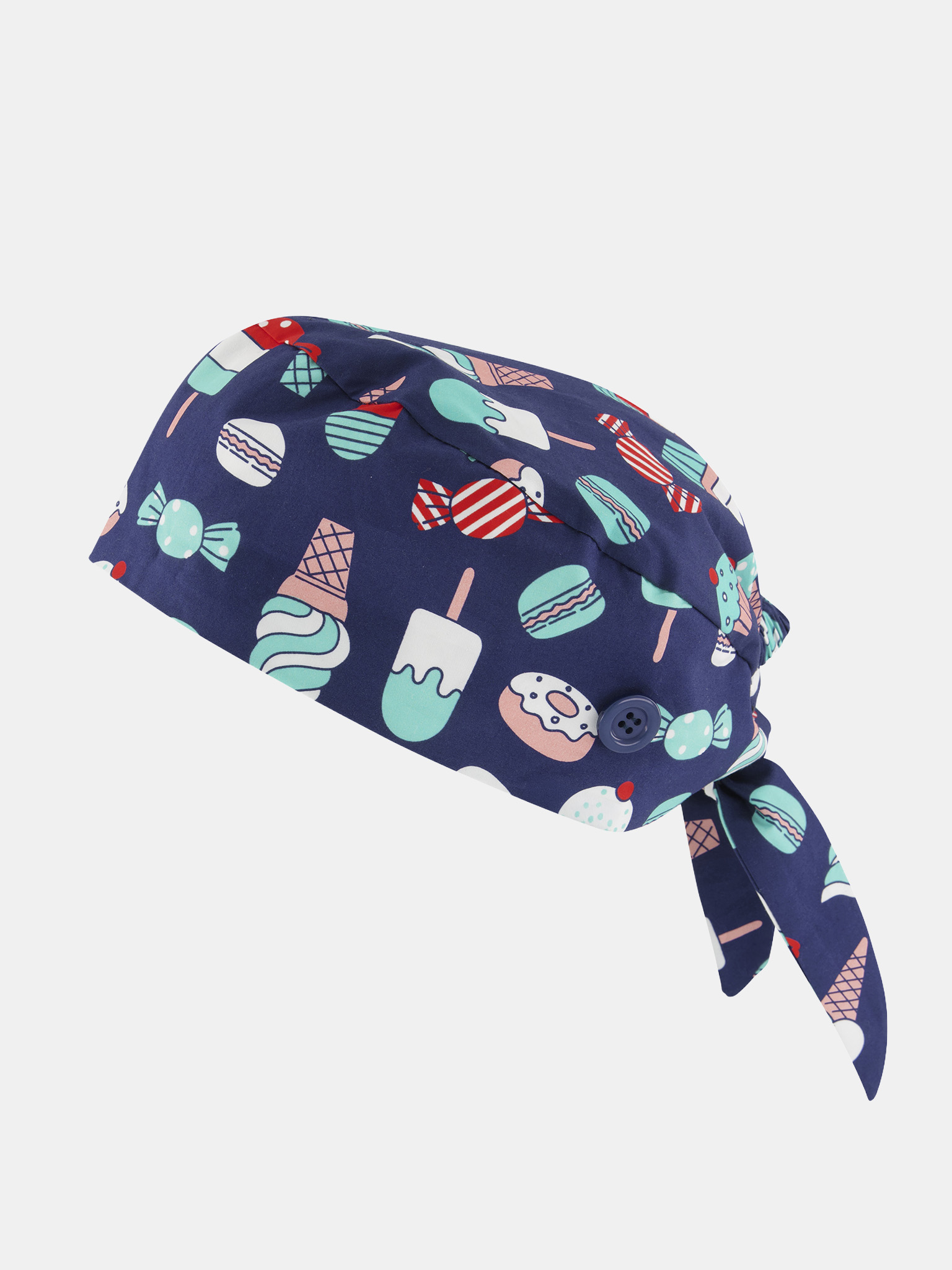 Unisex Printed Scrub Cap - Image 8