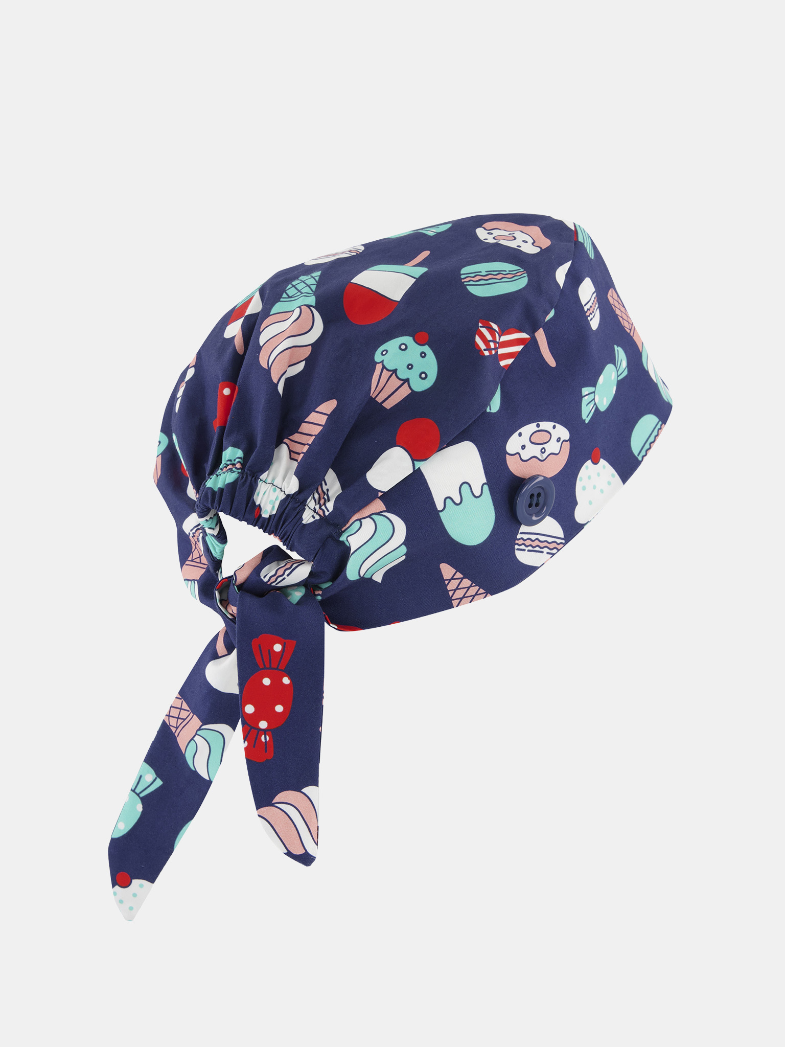 Unisex Printed Scrub Cap - Image 9
