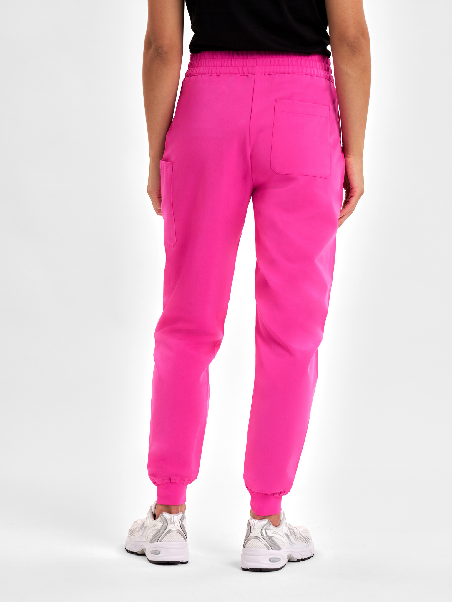 Womens Pink Jogger Scrub Pant - Image 5