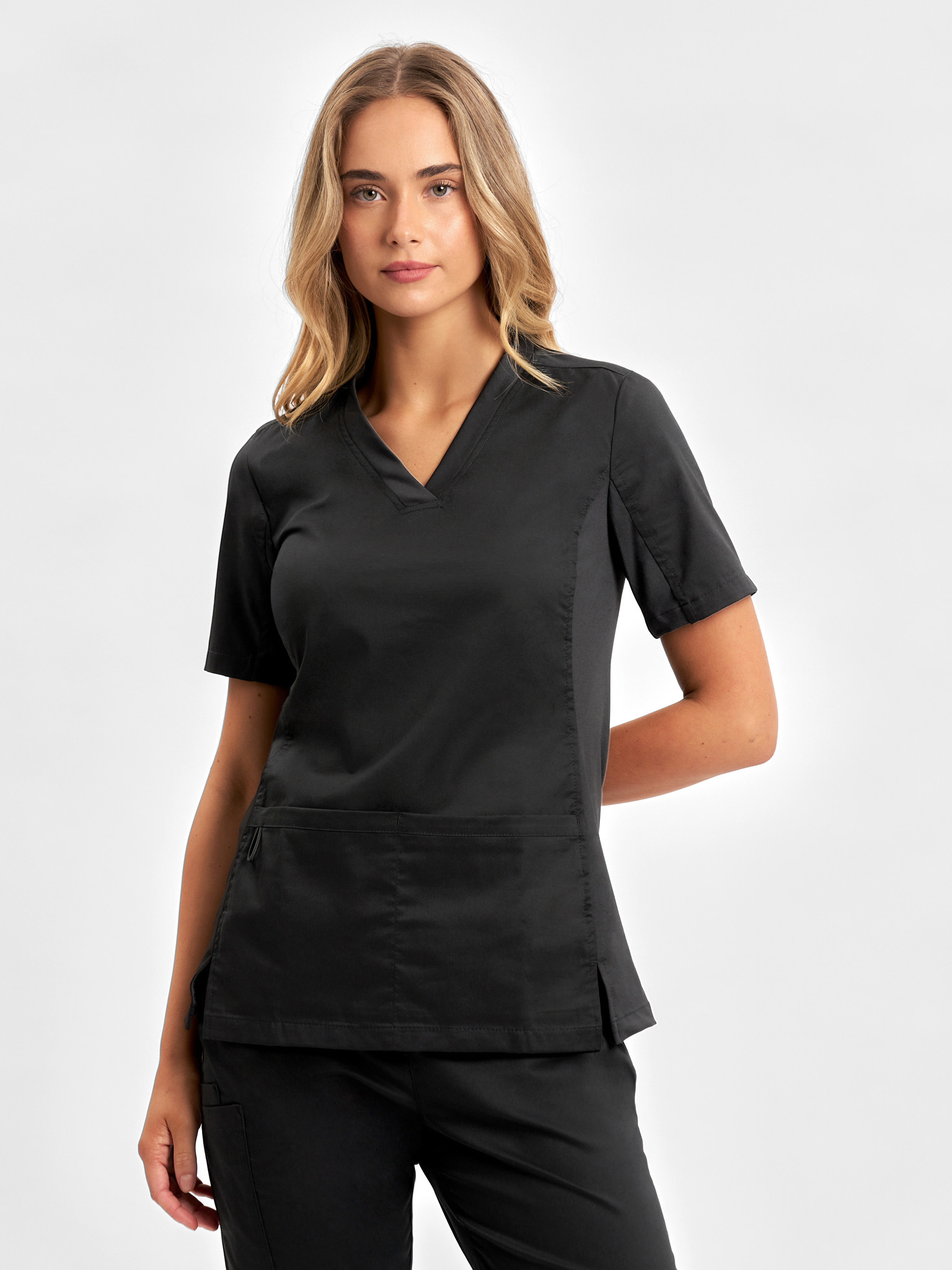 Womens Riley Stretch Scrub Top - Image 23