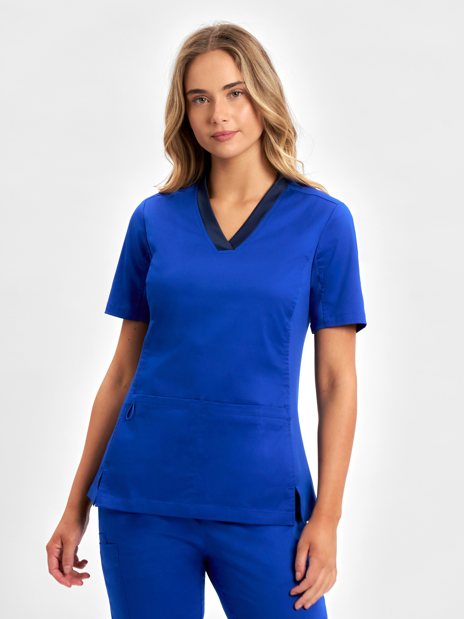 Womens Riley Stretch Scrub Top - Image 2