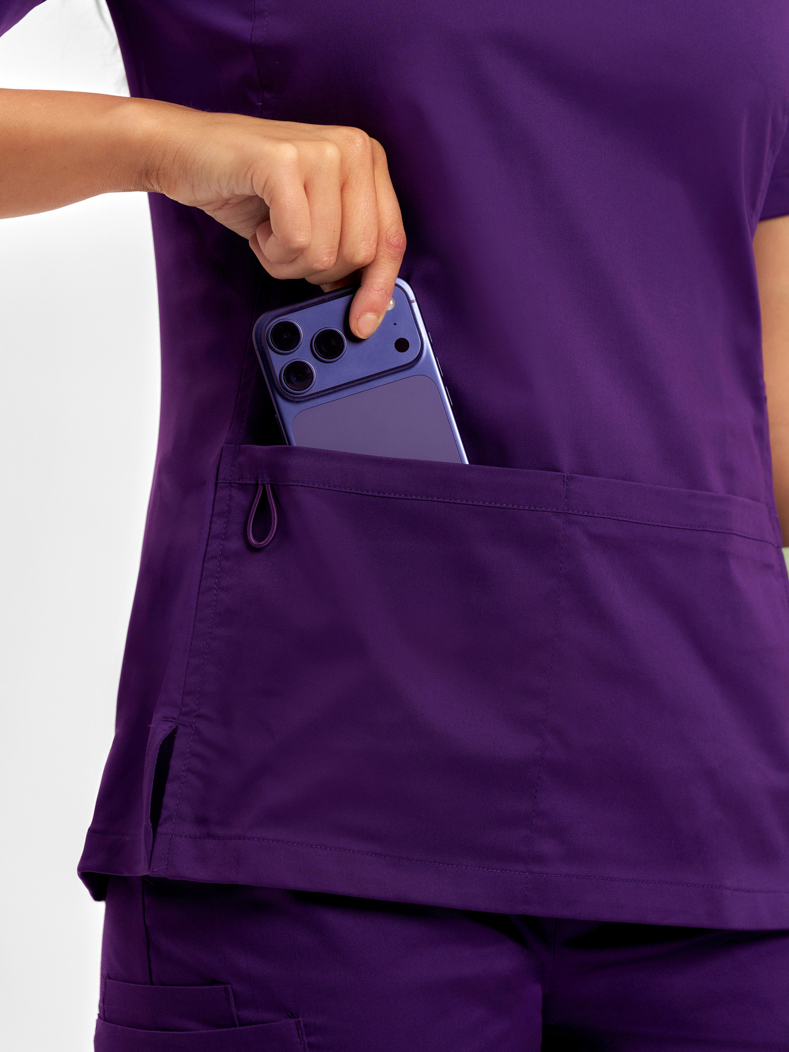 Womens Riley Stretch Scrub Top - Image 20